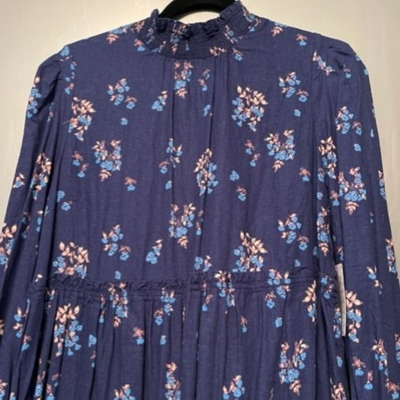 Free People Petit Fours boho babydoll mini Dress - Picture 4 of 14